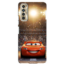 Чехол с принтом Маквин для TECNO Camon 17P (CG7n) – Красный Маквин