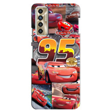 Силіконовий чохол Маквін для TECNO Camon 17P (CG7n) – Колаж Маквін