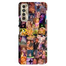 Чехол Рапунцель для TECNO Camon 17P (CG7n) – Рапунцель коллаж