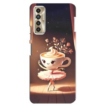 Чехол с мемом Тралалело тралала на TECNO Camon 17P (CG7n) (Балерина капучина)