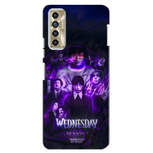 Чехол с дизайном Венздей 2 на TECNO Camon 17P (CG7n)