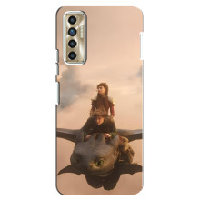 Чехол как приручить дракона на TECNO Camon 17P (CG7n) – Фильм дракон