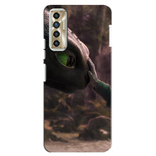 Чехол как приручить дракона на TECNO Camon 17P (CG7n) – Сцена з драконом