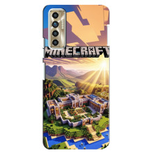 Чохол з картинками Майнкрафт для ТЕКНО Гамон 17П (ЦГ7н) – Minecraft