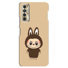 Чехол с Лабубу на TECNO Camon 17P (CG7n) – Коричневый Лабубу