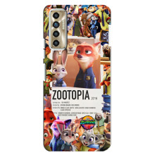 Чехол Зоотрополіс на TECNO Camon 17P (CG7n) – Коллаж Зоо
