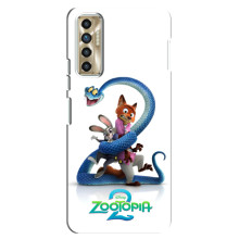 Чехол Зоотрополіс на TECNO Camon 17P (CG7n)