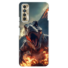 Чехол с картинкой «Хищники» для TECNO Camon 17P (CG7n) – Динозавр