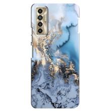 Мраморный чехол на TECNO Camon 17P (CG7n) (VPrint) (Нежный мрамор)
