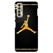 Силиконовый Чехол Nike Air Jordan на Техно Камон 17п – Джордан 23