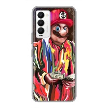 Брендновые Чехлы для Tecno Camon 18 / Camon 18P - (PREMIUMPrint) (Mario LV)