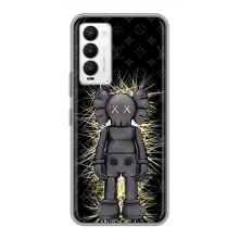 Чехлы для Tecno Camon 18 / Camon 18P - Bearbrick Louis Vuitton (PREMIUMPrint) (Bearbrick LV)