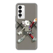 Чехлы для Tecno Camon 18 / Camon 18P - Bearbrick Louis Vuitton (PREMIUMPrint) (Беарбрик Джордан)