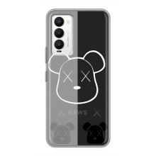 Чехлы для Tecno Camon 18 / Camon 18P - Bearbrick Louis Vuitton (PREMIUMPrint) (БеарБрик глаза)