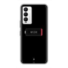 Чехлы для любимой на Техно Камон 18 / Камон 18п (VPrint) (Love battery)