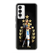 Чехлы Лео Месси Аргентина для Tecno Camon 18 / Camon 18P (Месси король)