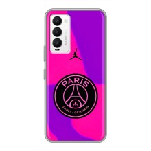 Чехлы PSG для Tecno Camon 18 / Camon 18P (AlphaPrint) (яркий ПСЖ)