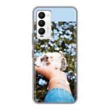 Чохли з зображенням різних тварин на Tecno Camon 18 / Camon 18P (Їжачок в руці)