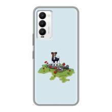 Чехлы с картинкой собаки Патрон для Tecno Camon 18 / Camon 18P (AlphaPrint) (Сапер Пес)
