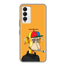 Чехлы с Обезьянами NFT для Tecno Camon 18 / Camon 18P (AlphaPrint) (Скучающая Обезьяна NFT)