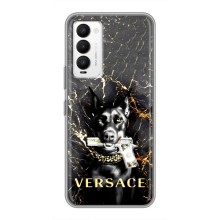 Чехлы VERSACE для Техно Камон 18 / Камон 18п (PREMIUMPrint) (AlphaPrint-ген.)