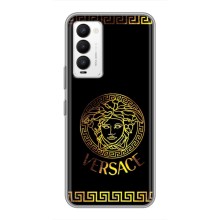 Чехлы VERSACE для Техно Камон 18 / Камон 18п (PREMIUMPrint) (Logo Versace)