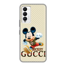 Чехол Disney Mouse Tecno Camon 18 / Camon 18P (PREMIUMPrint) (Mikki Gucci)