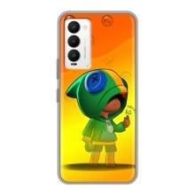 Чехол для Tecno Camon 18 / Camon 18P Бравл Старс (VPrint) (Мальчик Леон)