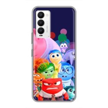 Чехол Головоломка для Tecno Camon 18 / Camon 18P - (AlphaPrint) (Герои головоломки)