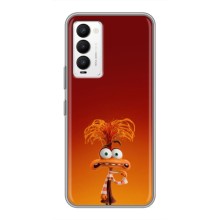 Чехол Головоломка для Tecno Camon 18 / Camon 18P - (AlphaPrint) (Тревожность)