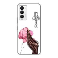 Чехол с печатью для Tecno Camon 18 / Camon 18P - (Мода) (AlphaPrint) (Коронавирус)