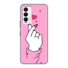 Чохол з принтом для Tecno Camon 18 / Camon 18P (AlphaPrint - Знак сердечка)