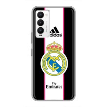 Чехол для Tecno Camon 18 / Camon 18P с принтом (Лого Real Madrid)