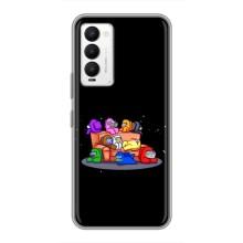 Чехол Амонг Ас для Tecno Camon 18 / Camon 18P (AlphaPrint) (Амонг-ас)