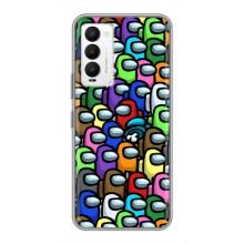 Чехол Амонг Ас для Tecno Camon 18 / Camon 18P (AlphaPrint) (Убит)