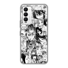 Анимешный чехол для Tecno Camon 18 / Camon 18P (Ahegao manga)