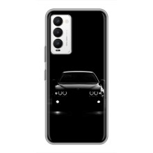 Чехол для Техно Камон 18 / Камон 18п - с принтом БМВ (AlphaPrint) (Машина BMW)