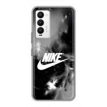 Чехол для Tecno Camon 18 / Camon 18P - с принтом Найк (AlphaPrint) (Лого Найк)