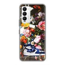 Чехол для Tecno Camon 18 / Camon 18P - с принтом Найк (AlphaPrint) (Стиль Найк)