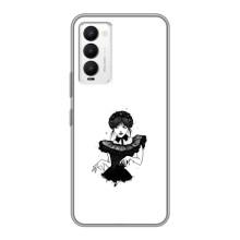 Чехлы Венсдей на Tecno Camon 18 / Camon 18P Уэнсдей (AlphaPrint) (танец Уэнздей)