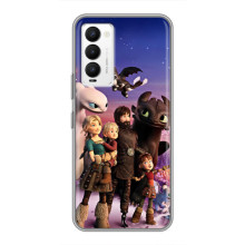 Чехол дракон Беззубик для Tecno Camon 18 / Camon 18P – Герои дракона