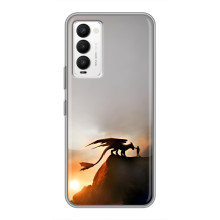 Чехол дракон Беззубик для Tecno Camon 18 / Camon 18P – Мультиик Беззубик