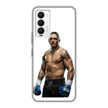 Чехол с картинкой Александр Усик для Tecno Camon 18 / Camon 18P – Усик на белом
