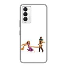 Чехол Рапунцель для Tecno Camon 18 / Camon 18P – Рапунцель и Флин