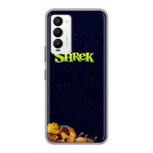 Чехол с мультфильмом Шрек на Tecno Camon 18 / Camon 18P – Шрек лого