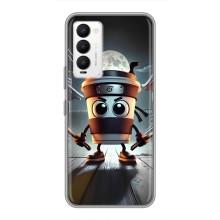 Чехол с мемом Тралалело тралала на Tecno Camon 18 / Camon 18P (Капучино асасино)