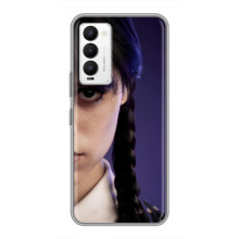 Чехол с дизайном Венздей 2 на Tecno Camon 18 / Camon 18P – Глаза Уэнсдей