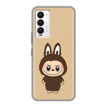 Чехол с Лабубу на Tecno Camon 18 / Camon 18P – Коричневый Лабубу