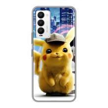 Чехол с Пикачу на Tecno Camon 18 / Camon 18P (Пикачу в городе)