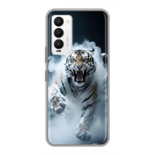 Чехол с картинкой «Хищники» для Tecno Camon 18 / Camon 18P – Тигр